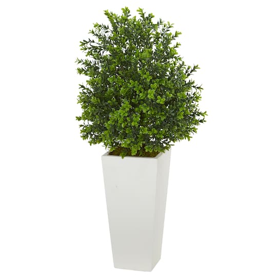 2.75ft. Sweet Grass Plant in White Tower Planter